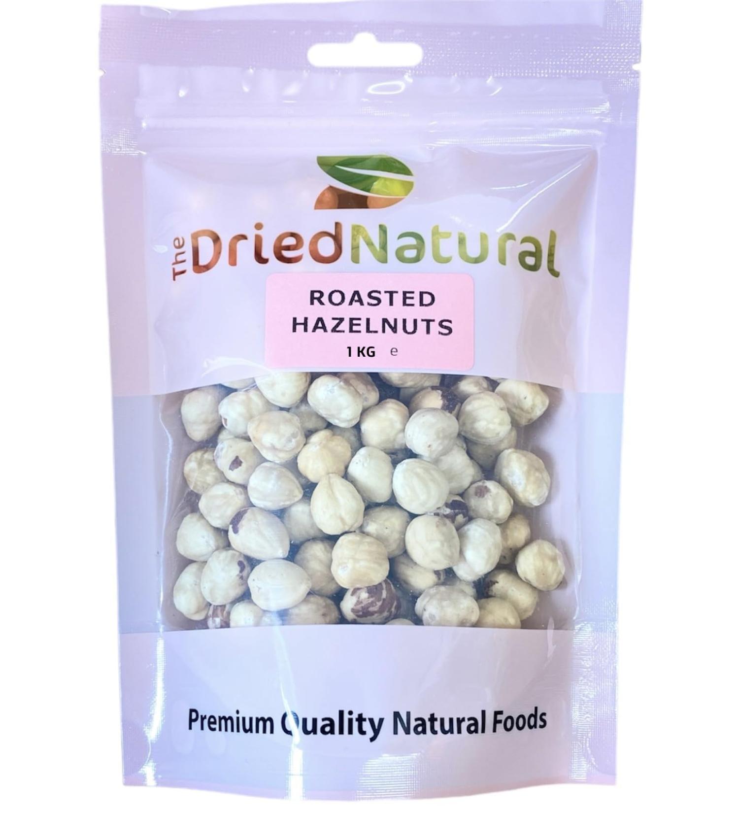 HazelNuts Roasted Blanched Whole Unsalted 1 KG- Premium Quality- The Dried Natural - Buy Online on SooperMarket.com