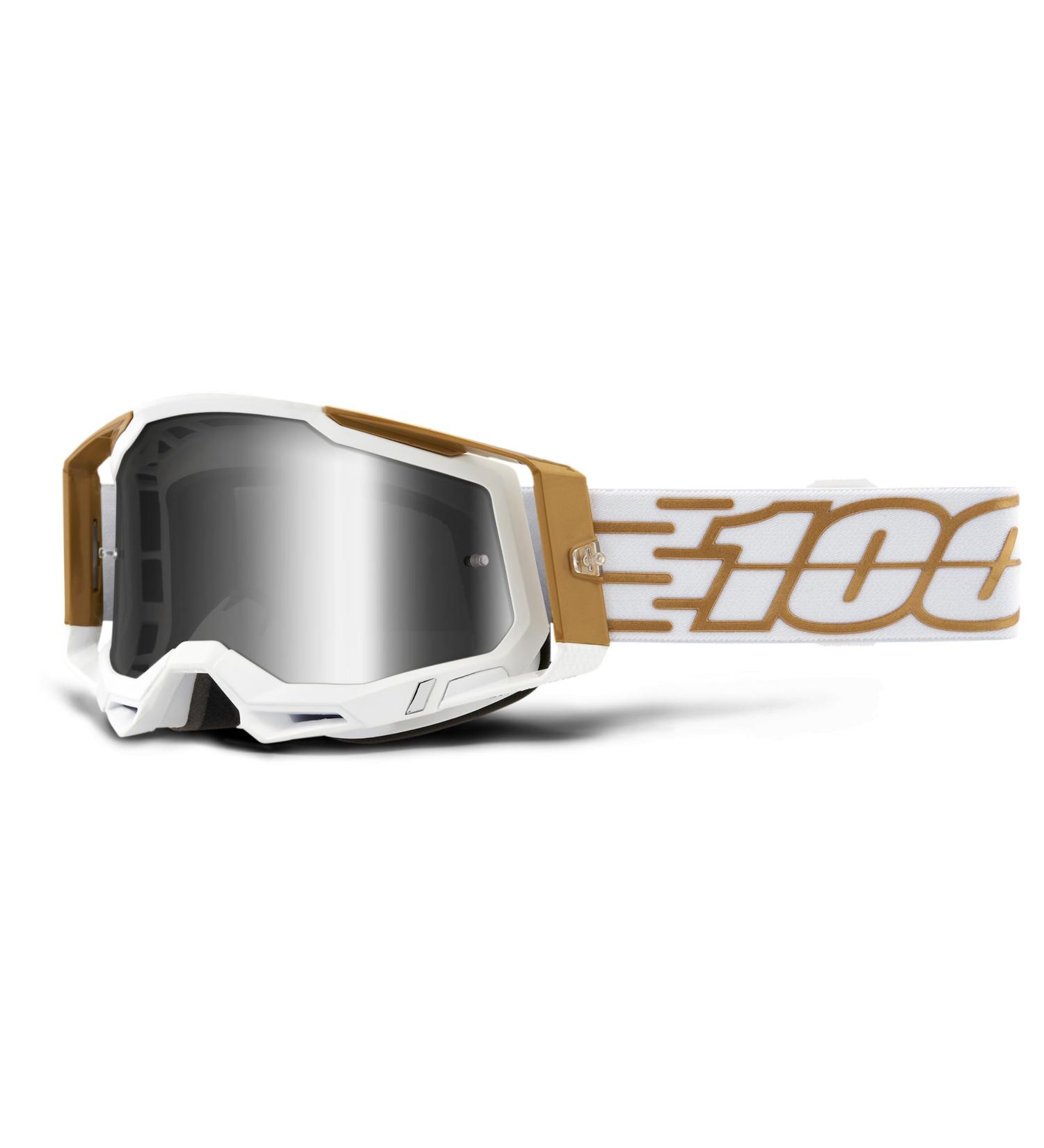 Buy Unknown 100% Cross Goggles Racecraft Gen. 2 White - Premium Performance & Style for International Shipping - Buy Online on SooperMarket.com