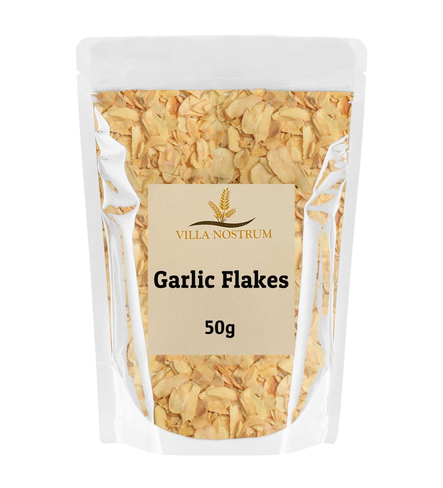 Garlic Flakes 50g by Villa Nostrum - Buy Online on SooperMarket.com