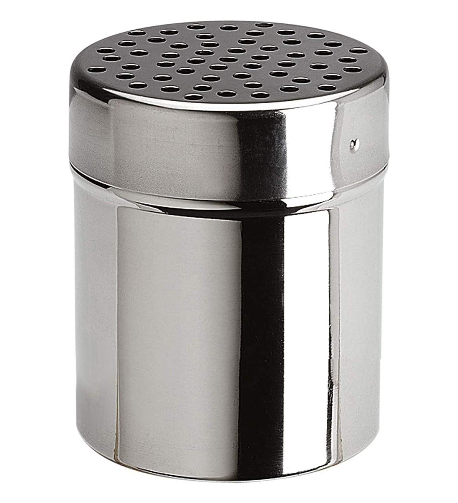 Space Home - Sprinkler Parmesan - Stainless Steel Cheese Shaker - Ideal for Sugar Salt Icing Sugar Flour Chocolate Cappuccino Cocoa - Buy Online on SooperMarket.com