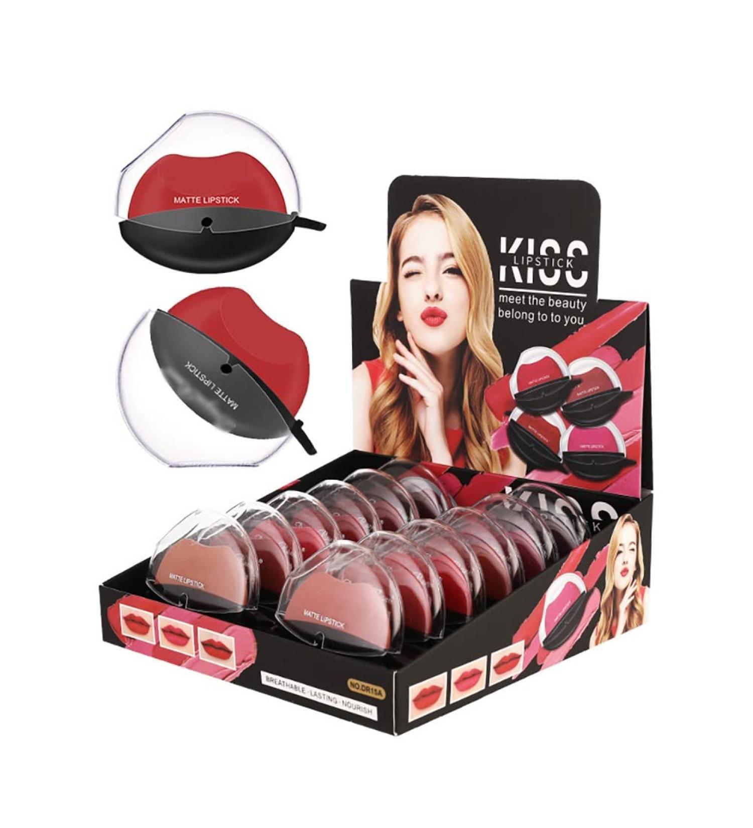 Ofanyia 12PCS Matte Lipstick Set - Long-lasting, Waterproof & Smudge Proof - Gift for Girls and Women - Buy Online on SooperMarket.com