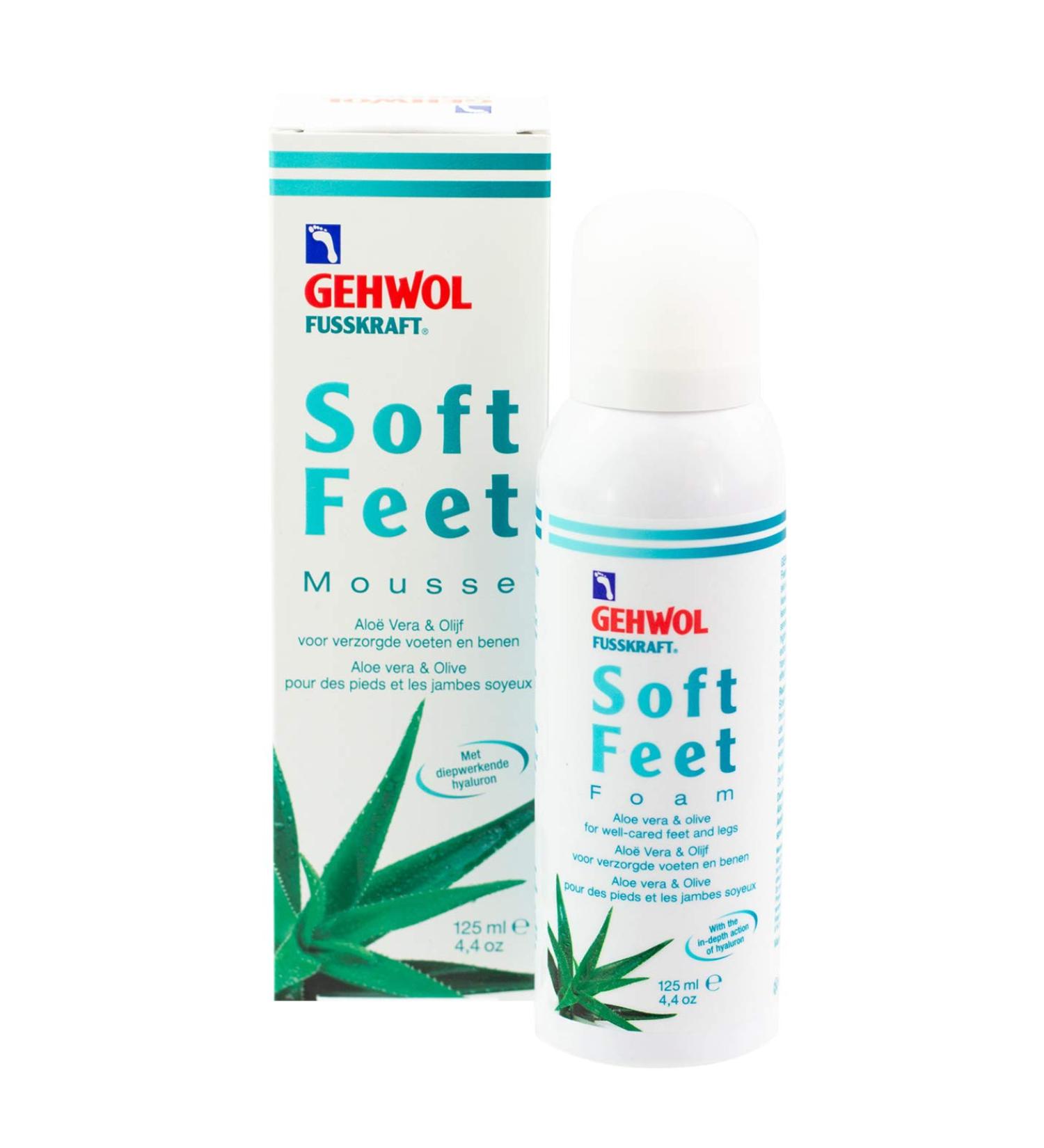 Buy GEWOL Soft Feet Foam 125 ml - Best Foot Care for Healthy Skin | International Shipping Available - Buy Online on SooperMarket.com