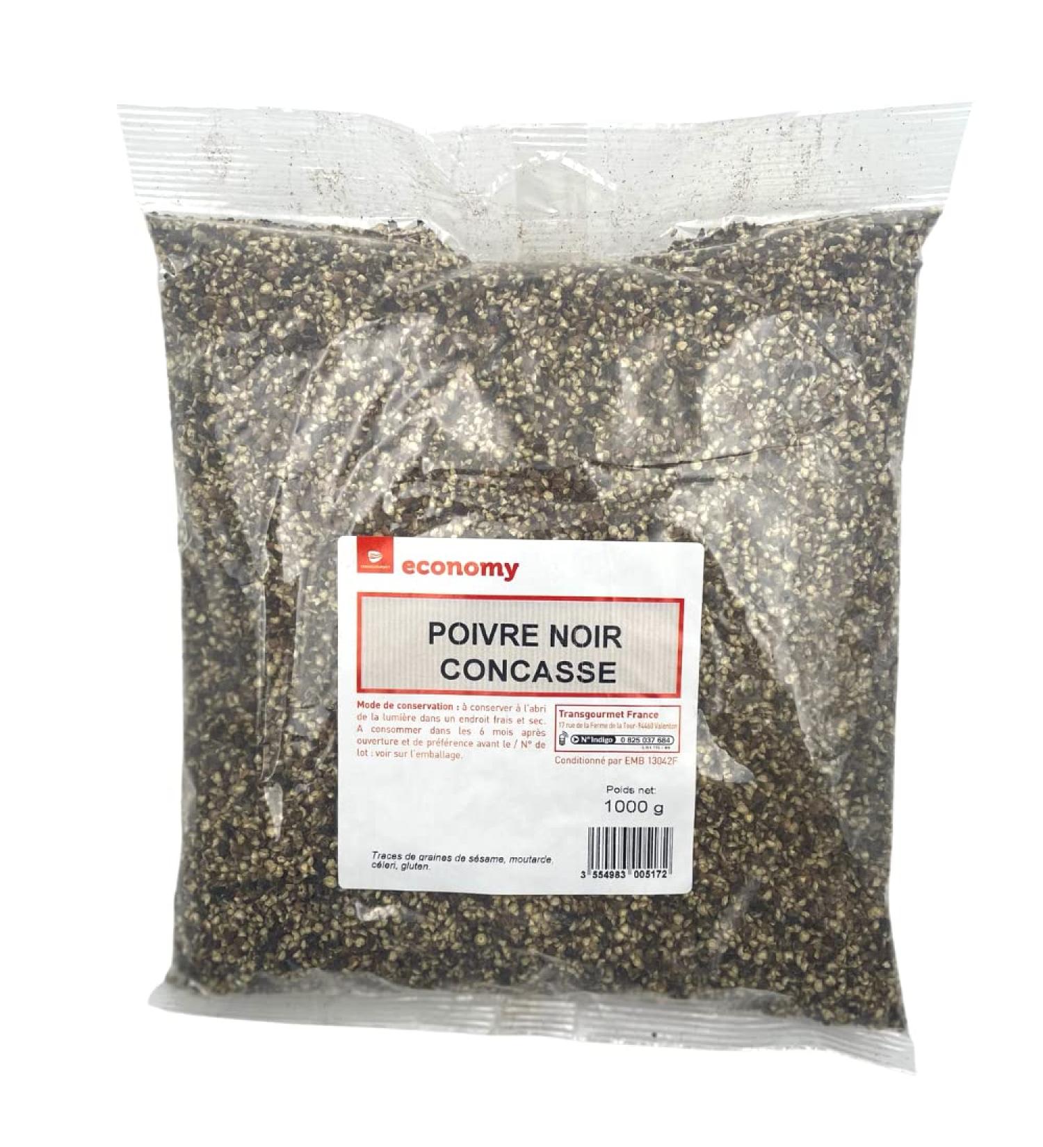 Cracked Black Pepper 1kg - Buy Online on SooperMarket.com