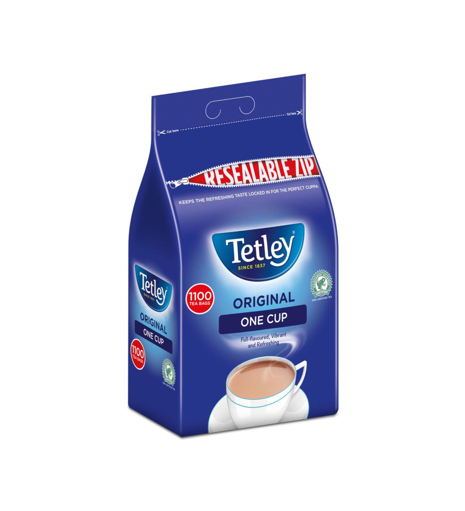 Tetley Original One Cup Tea Bags 1x1100 Pack - Buy Online on SooperMarket.com
