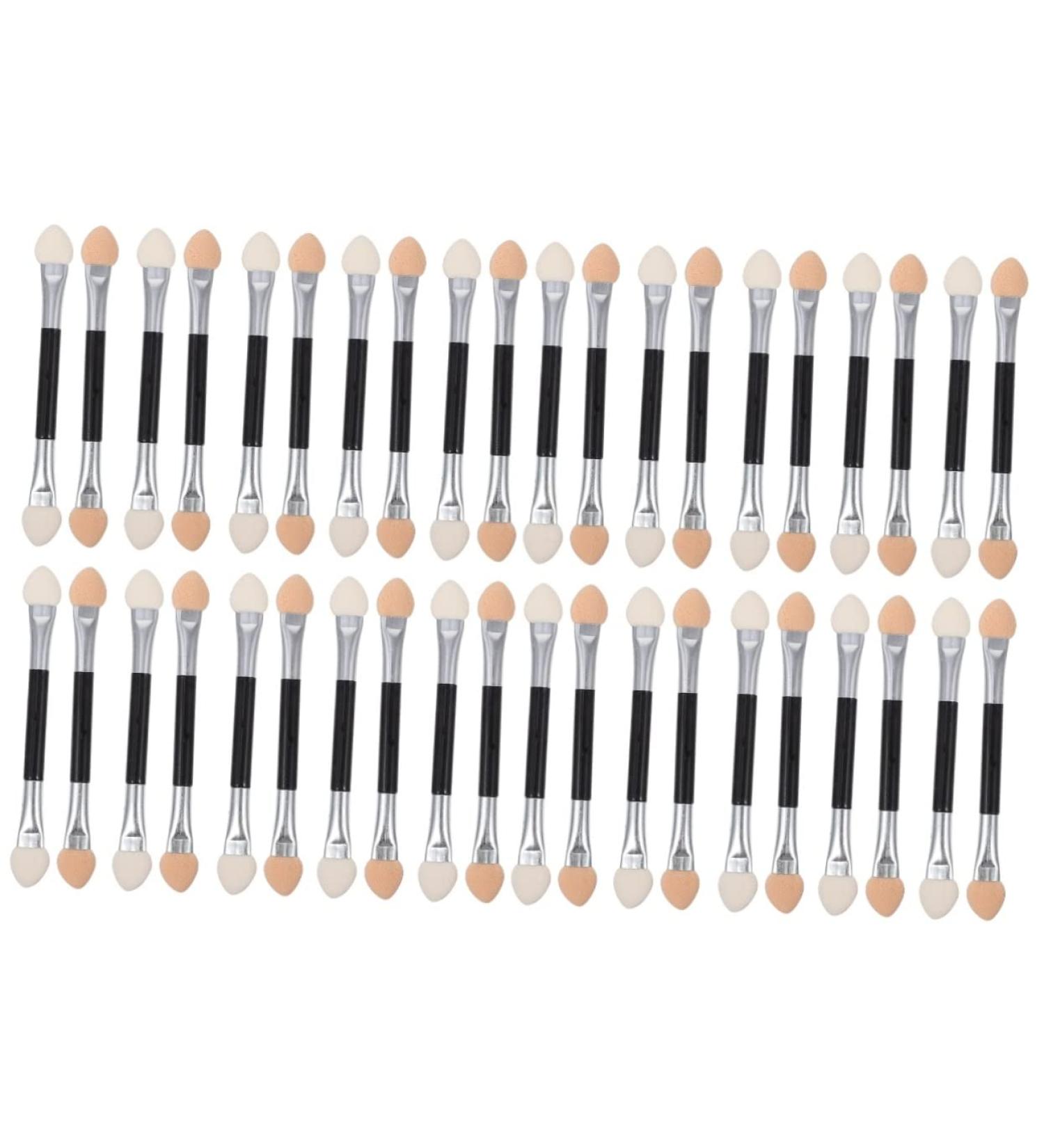 Baluue 40 Pcs Latex Eye Shadow Stick Eye Makeup Tool Eye Shadow Applicator Double Sided Eyeshadow Plastic 7.5cmx2pcs Assorted Colorx2pcs - Buy Online on SooperMarket.com