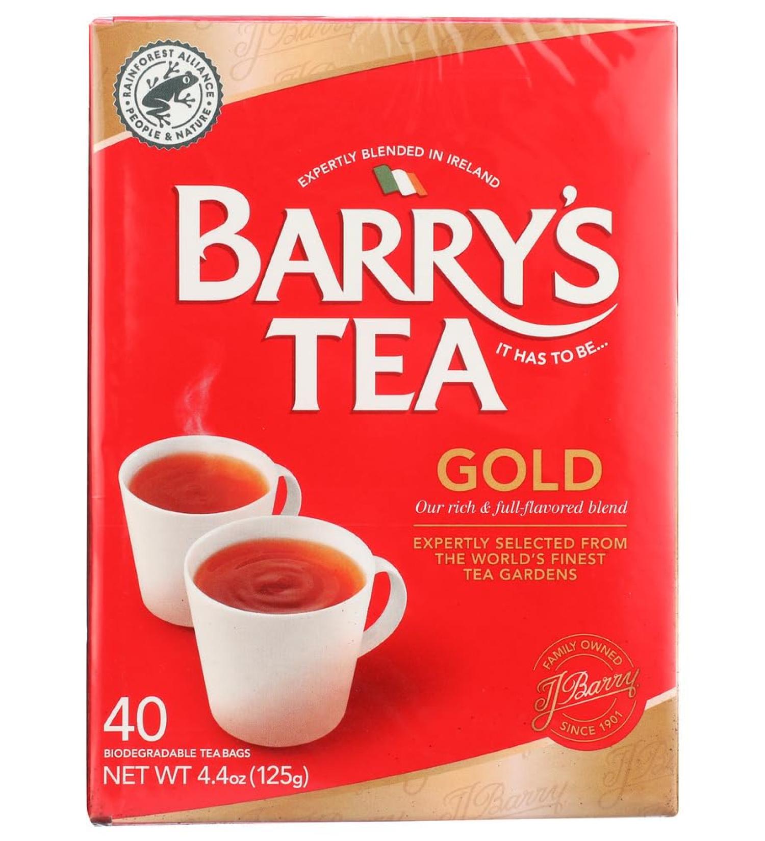 Barry's Tea Gold Blend 40s 125g - Pack of 2 - Buy Online on SooperMarket.com
