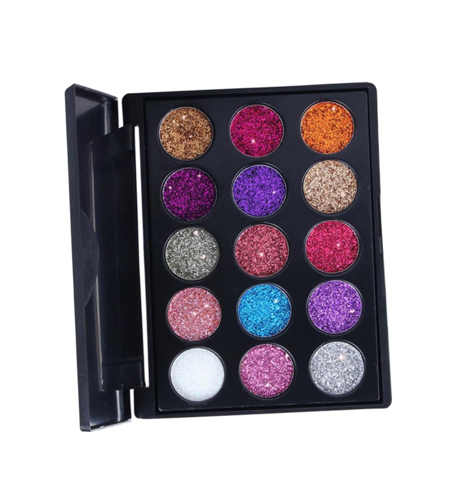 OSALADI 15 Matte Eyeshadow Eye Shadow Palettes Eyeshadow Pallet Eyeshadow Powder Eyeshadow Palette Diamond Makeup Palette Eyeshadow Matt 1 count (Pack of 1) Picture 1 - Buy Online on SooperMarket.com