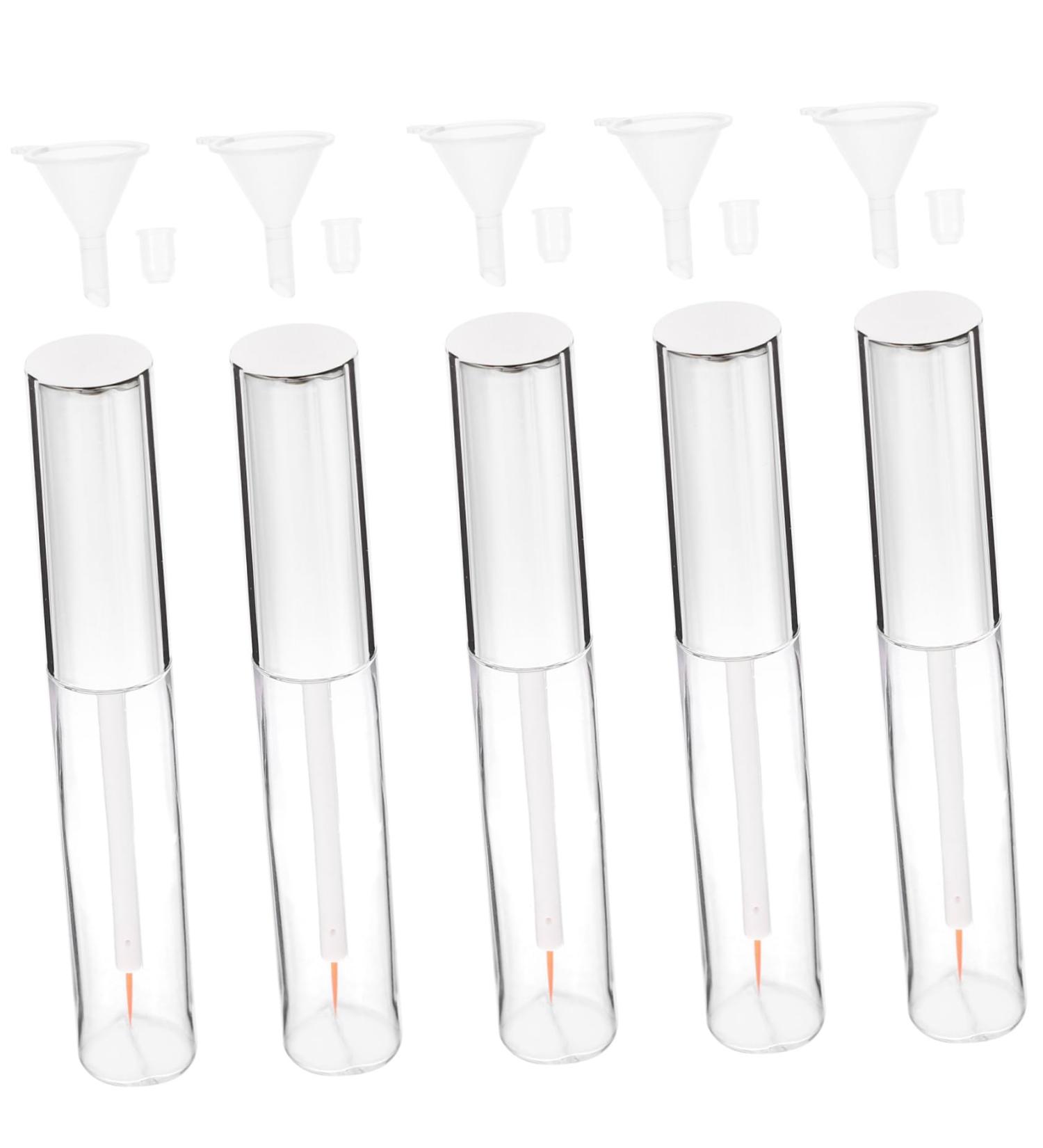 Gogogmee 35 Pcs Mascara Tube Vial Multifunctional Cleaning Spray Oil Applicator Cuticle Oil Oils Transparent - Buy Online on SooperMarket.com