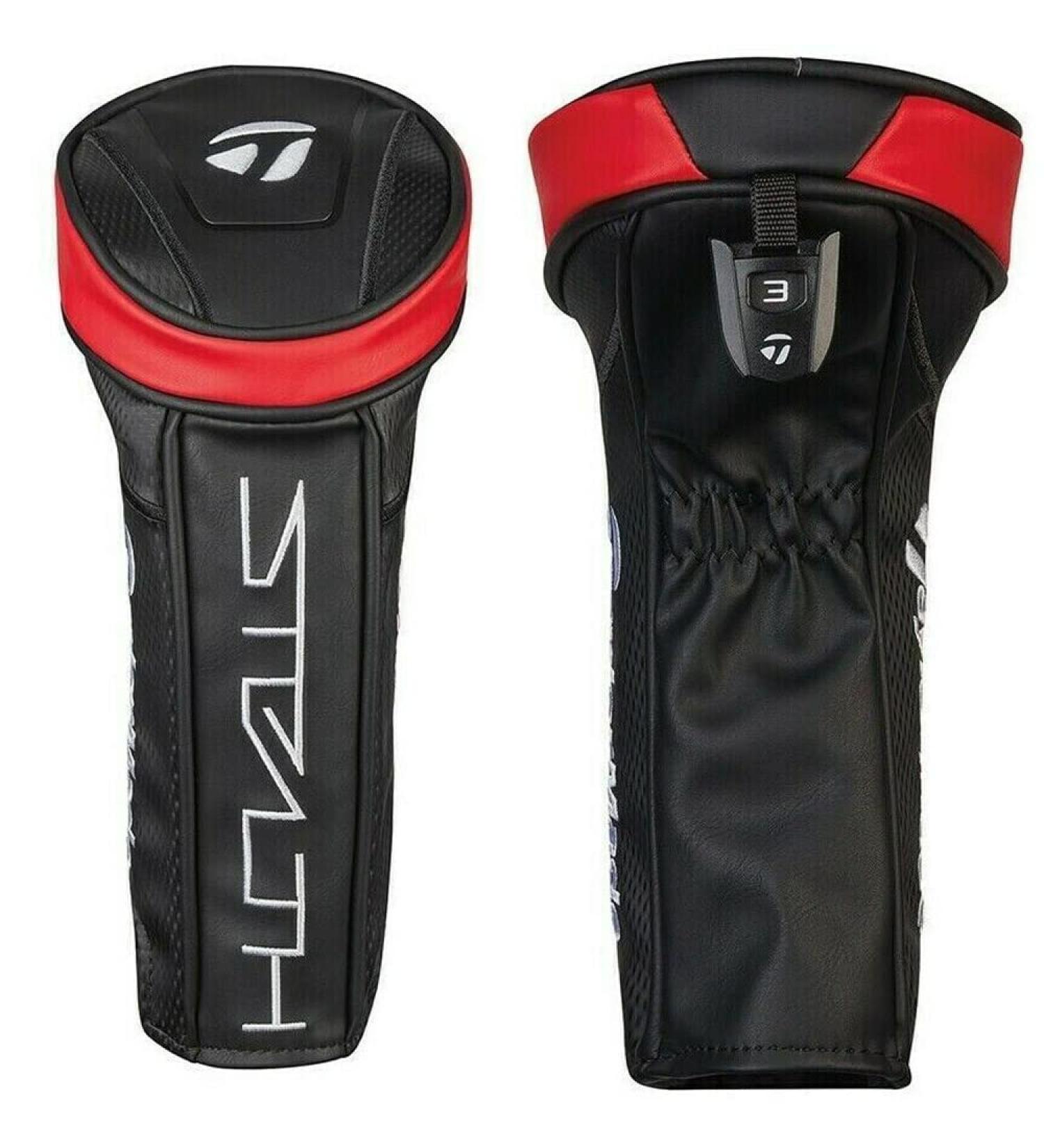 TaylorMade New Golf Stealth Black/Red Fairway Wood Headcover