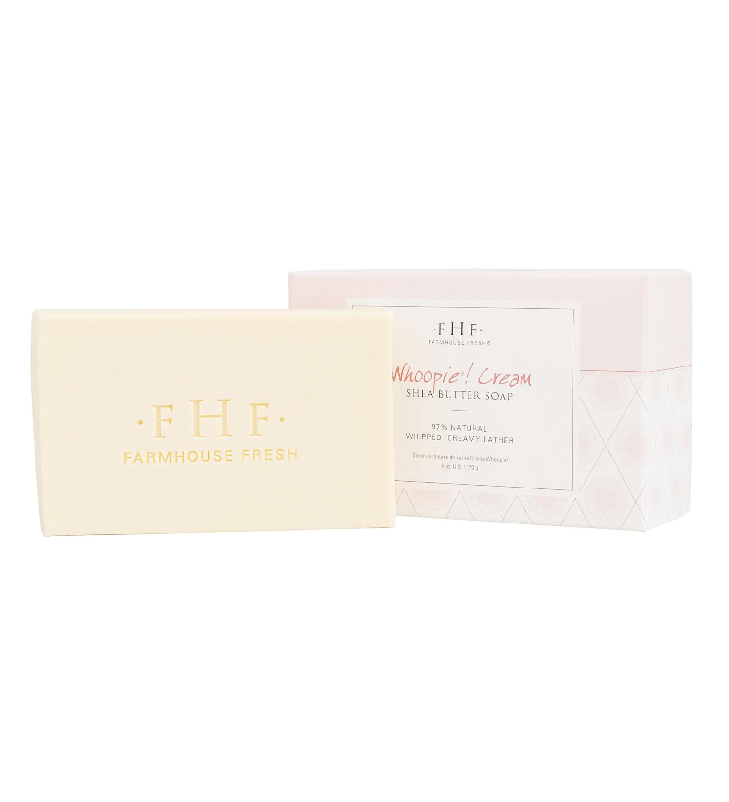FarmHouse Fresh Whoopie Shea Butter Bar Soap - Luxurious Moisturizing Soap for Beautiful Skin | Shop Now Internationally - Buy Online on SooperMarket.com