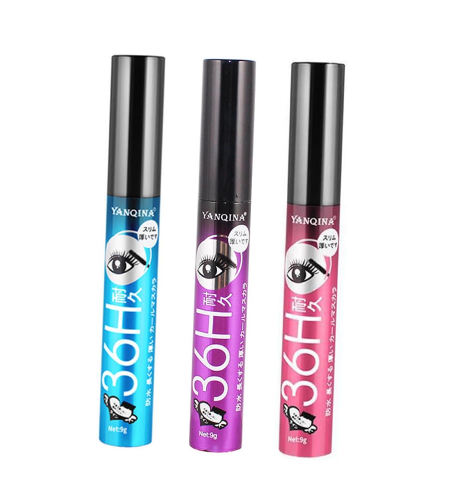 Angoily 3pcs Eyelash Mascara Extension Makeup Mascara Women Mascara Waterproof Mascara Eyelash Spoolies - Buy Online on SooperMarket.com