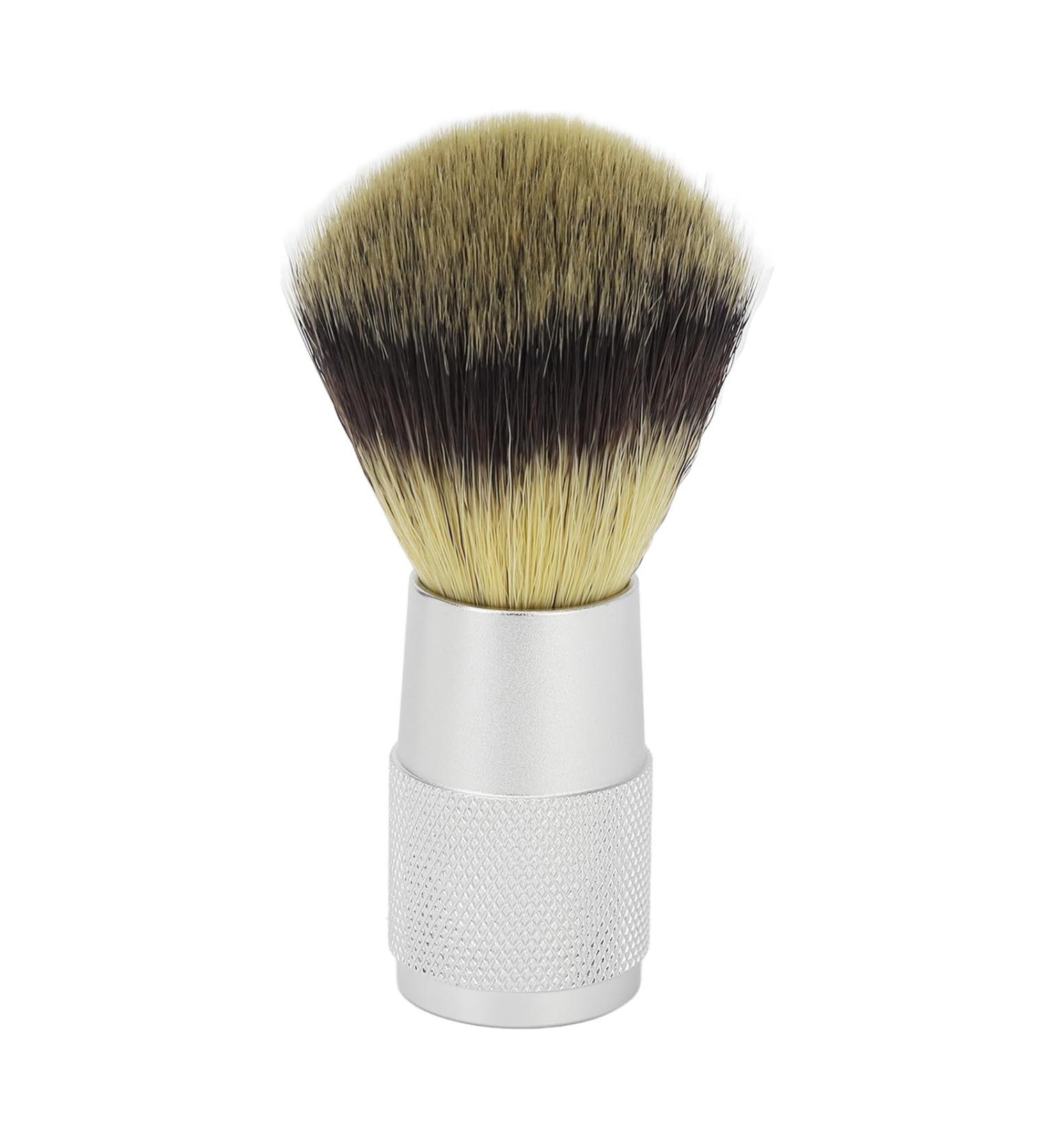 Jauarta Professional Shaving Brush - Aluminum Alloy Handle Quick-Drying Synthetic Bristles for Men - Perfect for International Shipping - Buy Online on SooperMarket.com