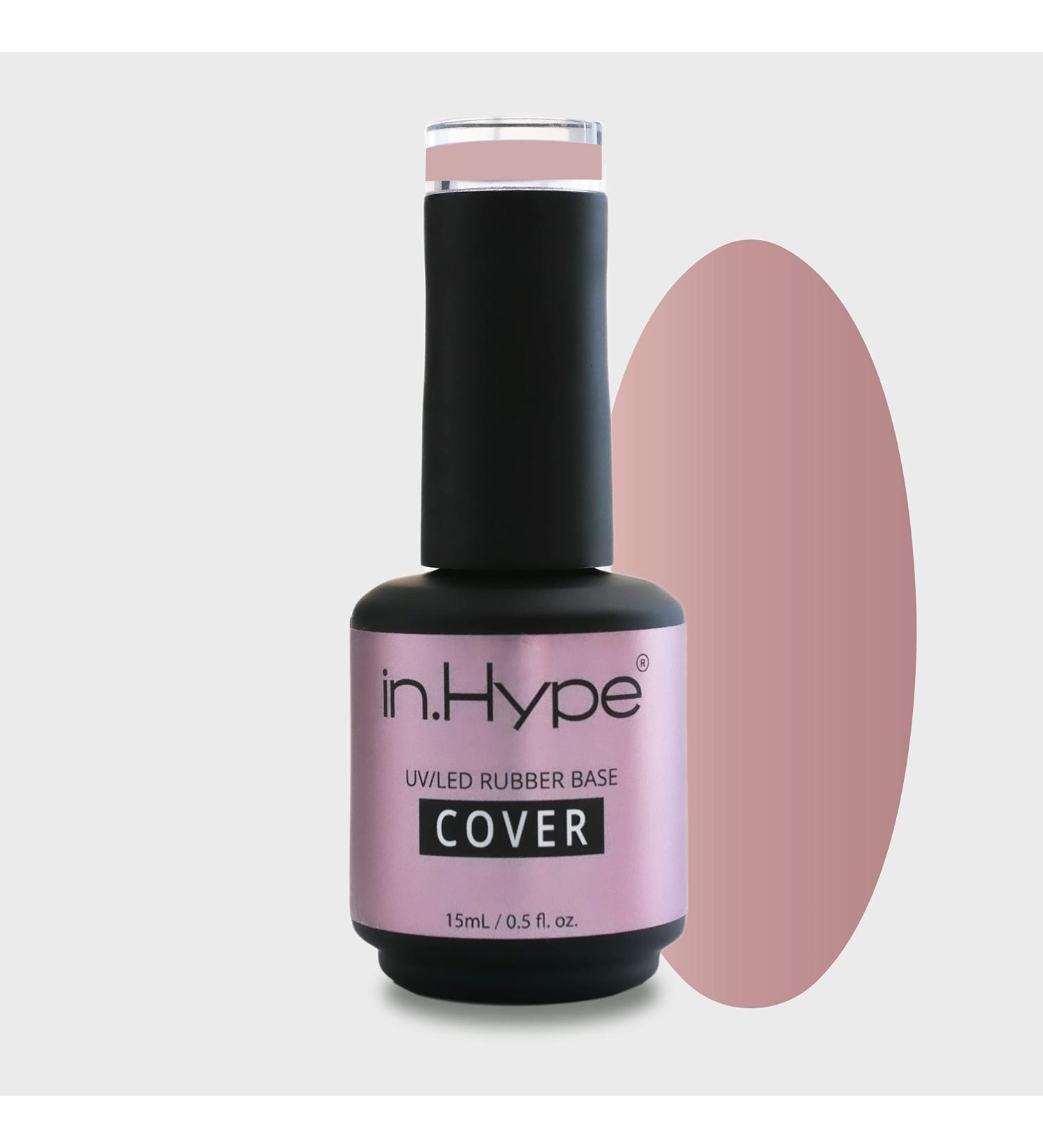 IN.HYPE Almond #9 Elastic Rubber Base Coat | UV/LED Curable Correcting Coating - Buy Online on SooperMarket.com