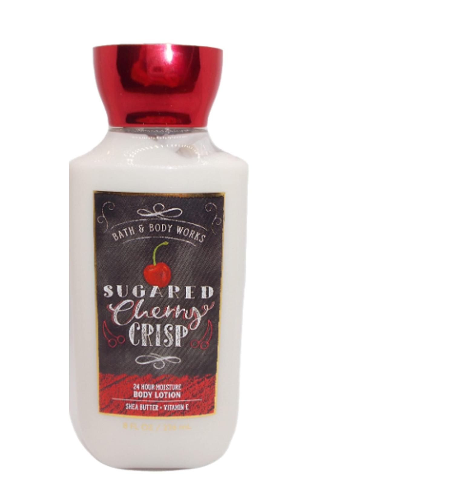 Bath and Body Works Sugared Cherry Crisp Lotion 8 oz - Full Size | Moisturizing Body Lotion - Buy Online on SooperMarket.com