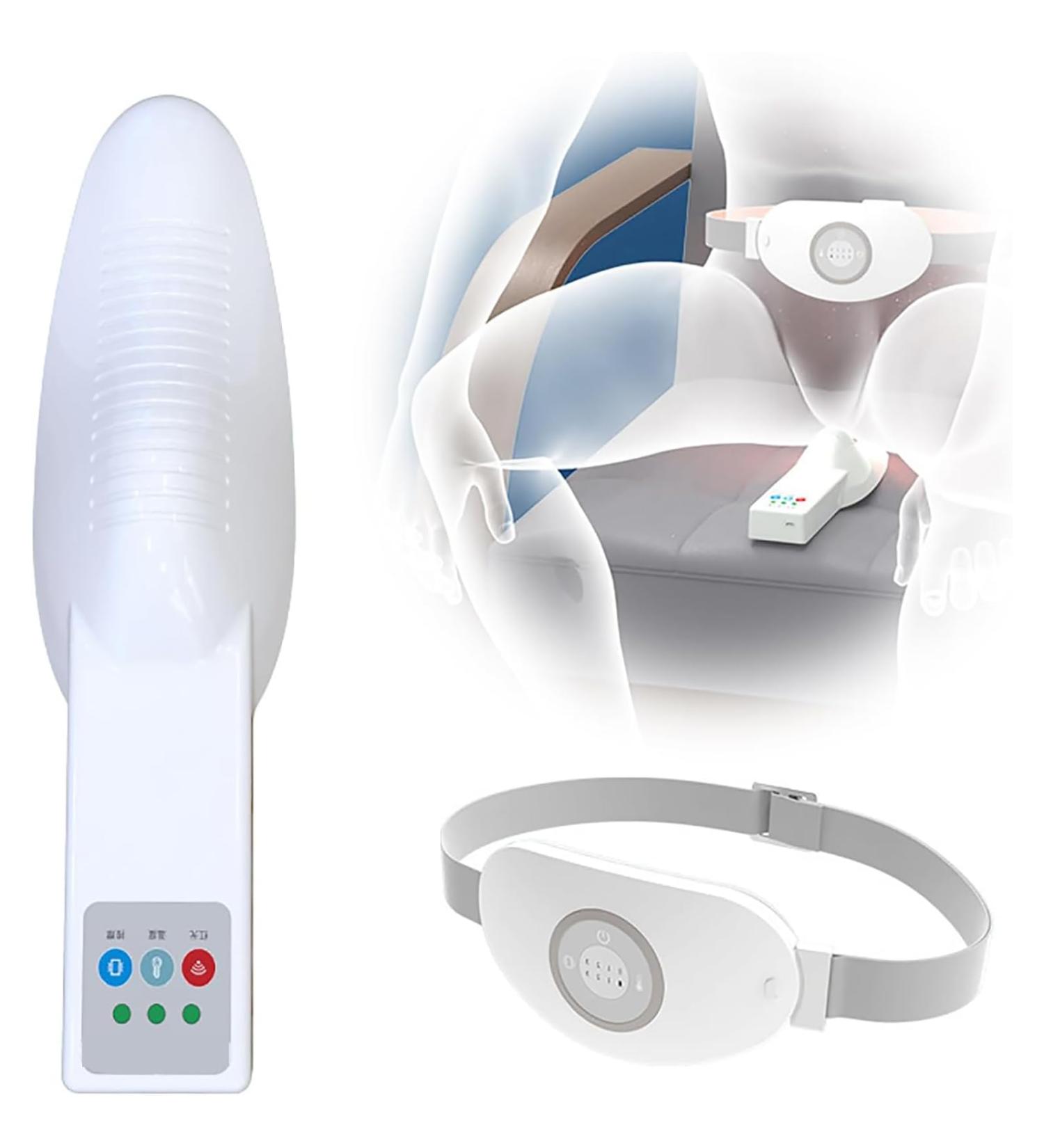 Prostate Treatment Device Prostate Physiotherapy Instrument with 3rd Gear Vibration Mode and Temperature Adjustable Low Noise High Frequency Vibration Repair Men Body Function - Buy Online on SooperMarket.com