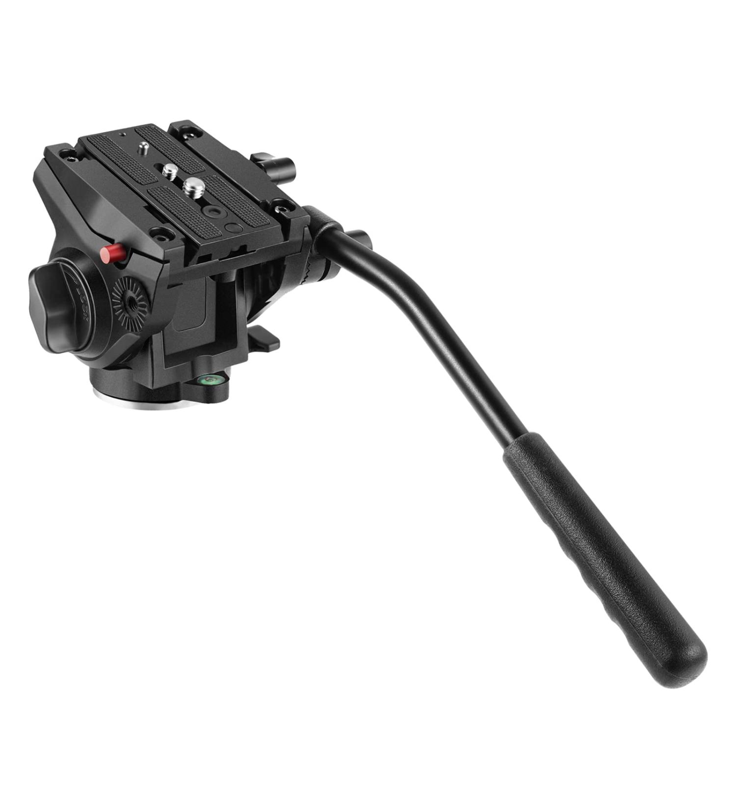Neewer Heavy Duty Video Camera Tripod Fluid Drag Pan Head - DSLR Video Camcorder Shooting - 11 lbs Capacity - Buy Online on SooperMarket.com