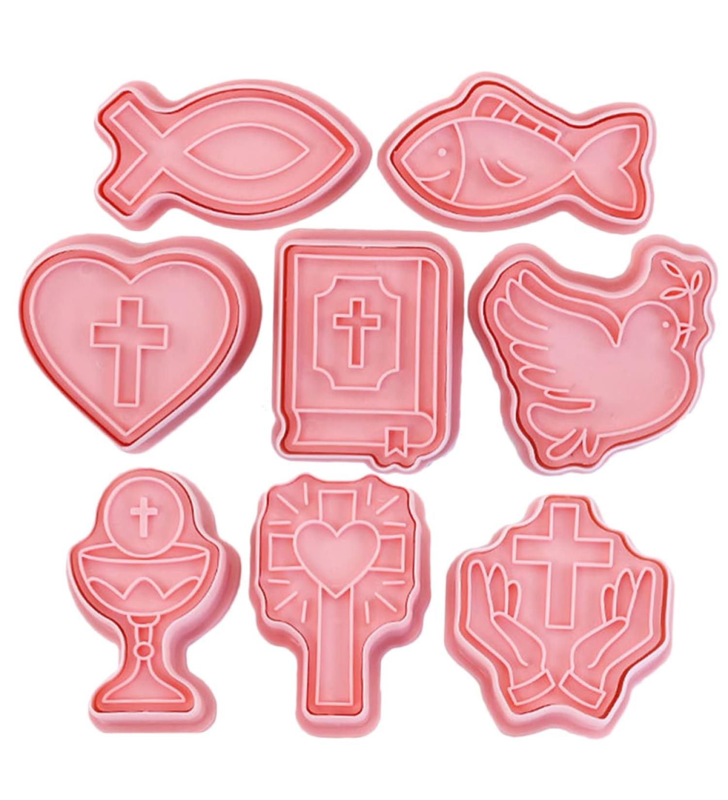 Alipis 8pcs Mold Cookie Baking Wedding Postage Stamps Fondant Cutters Chocolate Cookies Chocolate Biscotti Valentines Day Cookie Cutters Plastic Cat Food Candy Pudding Food Pp Dessert - Buy Online on SooperMarket.com