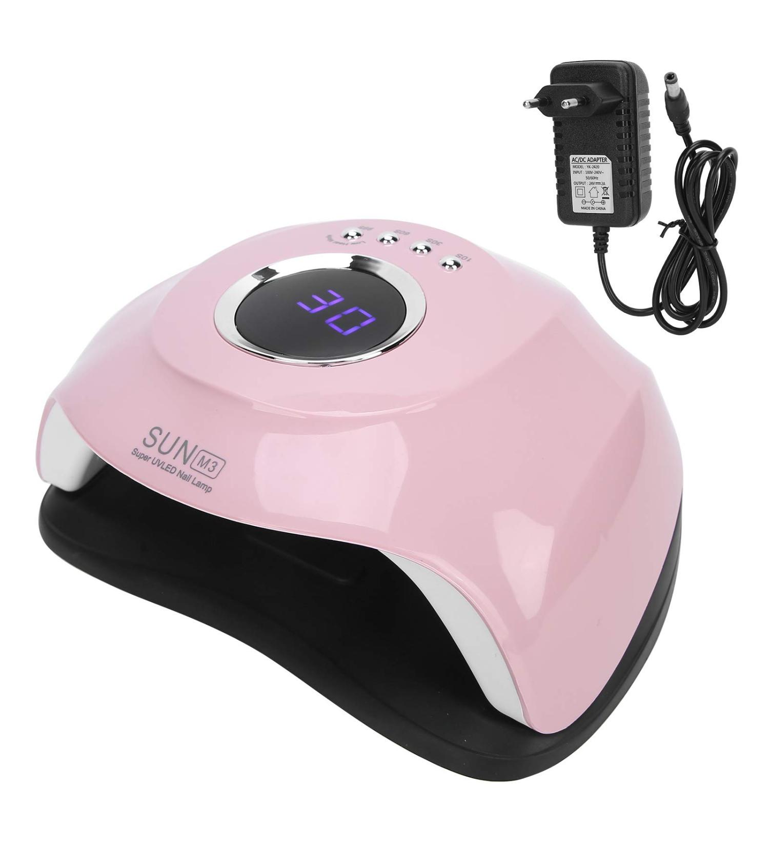180W UV Nail Dryer Lamp | High-Performance Gel Polish & Nail Art Light for Studios | International Shipping - Buy Online on SooperMarket.com