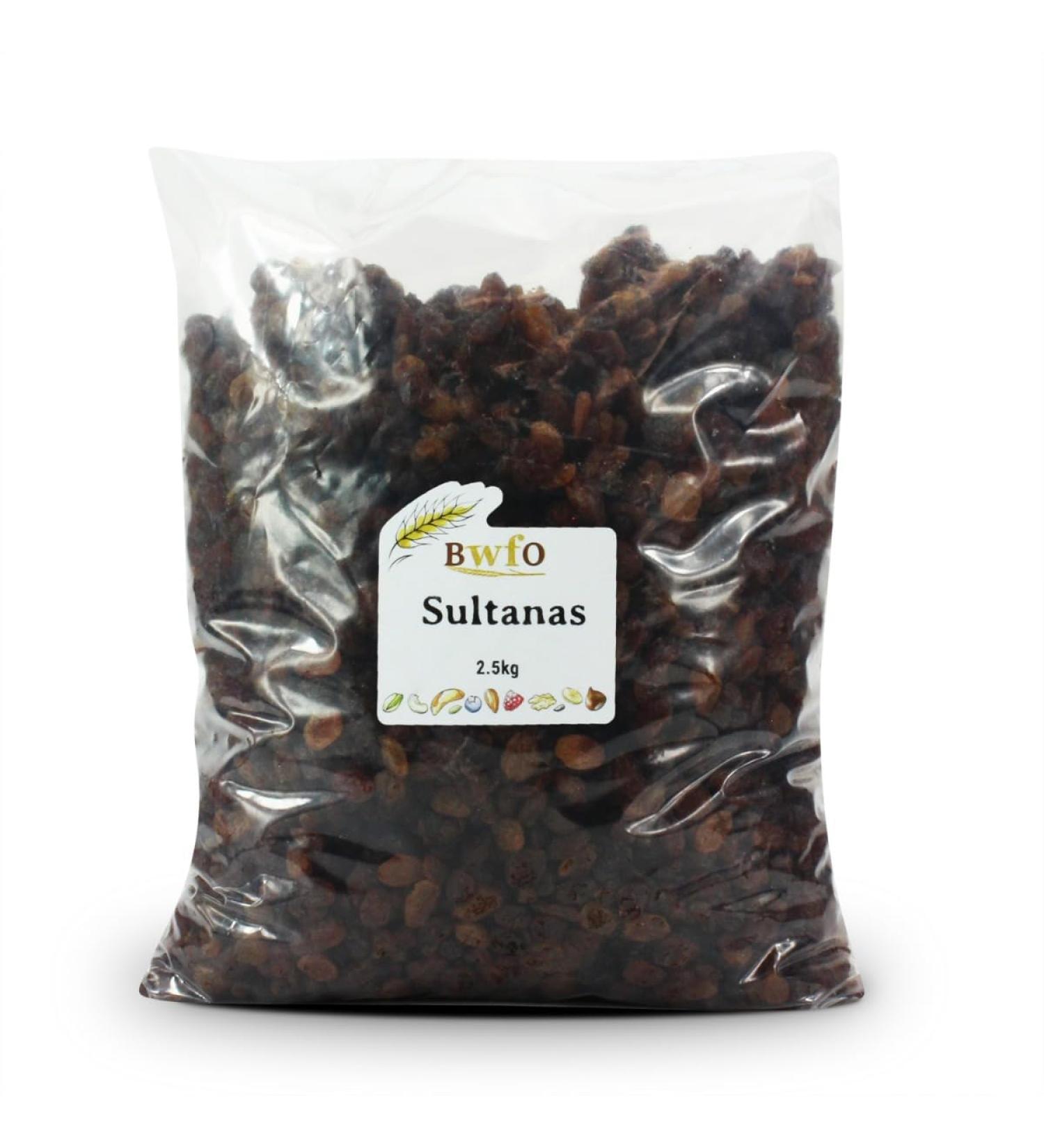 Sultanas 2.5kg (BWFO)