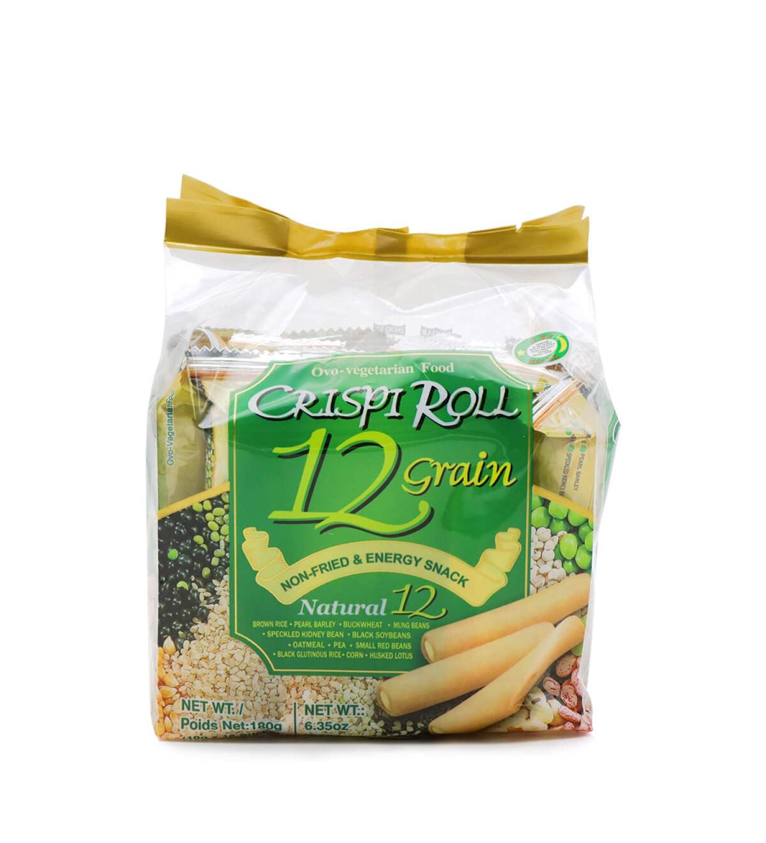 Ovo-Vegetarian 12 Grain Crispi Non-Fried Rolls (18 rolls) 1 Pack - Buy Online on SooperMarket.com