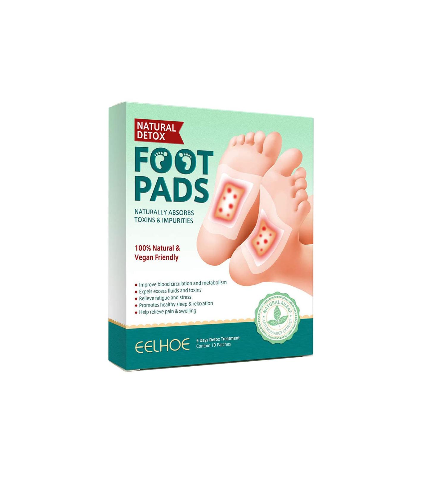 1/3/5 Pack Anti Swelling Ginger Foot Patch Herbal Ginger Foot Pads Deep Cleansing Foot Pads Detox Foot Pads for Foot Care Foot Patchs to Promote Blood Circulation Relieve Pain and Improve Sleep - Buy Online on SooperMarket.com