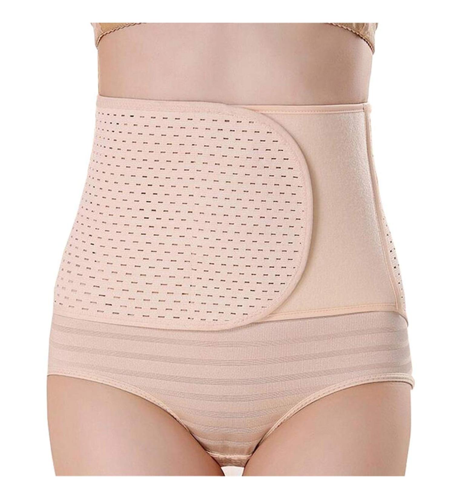 Elastic Breathable Maternity Post Natal Belly Slimming Belt - Re-shaping Wrap (Color M) - Buy Online on SooperMarket.com