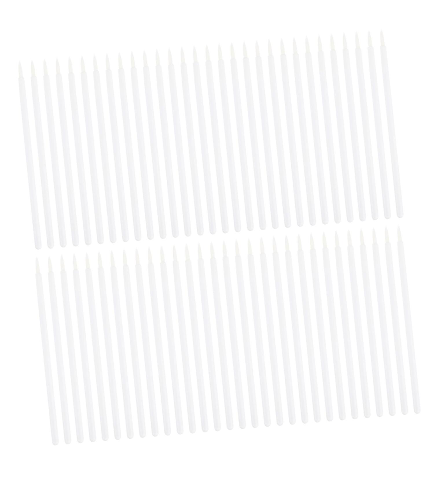 MUSISALY 100pcs Disposable Eyeliner Brush Makeup Brush Applicator Eye Tool Brush Eye Makeup Brush Cosmetic Brush Eyeliner Fiber Brush Eyeliner Applicator Makeup Eye Tool 9x6.5cm White - Buy Online on SooperMarket.com