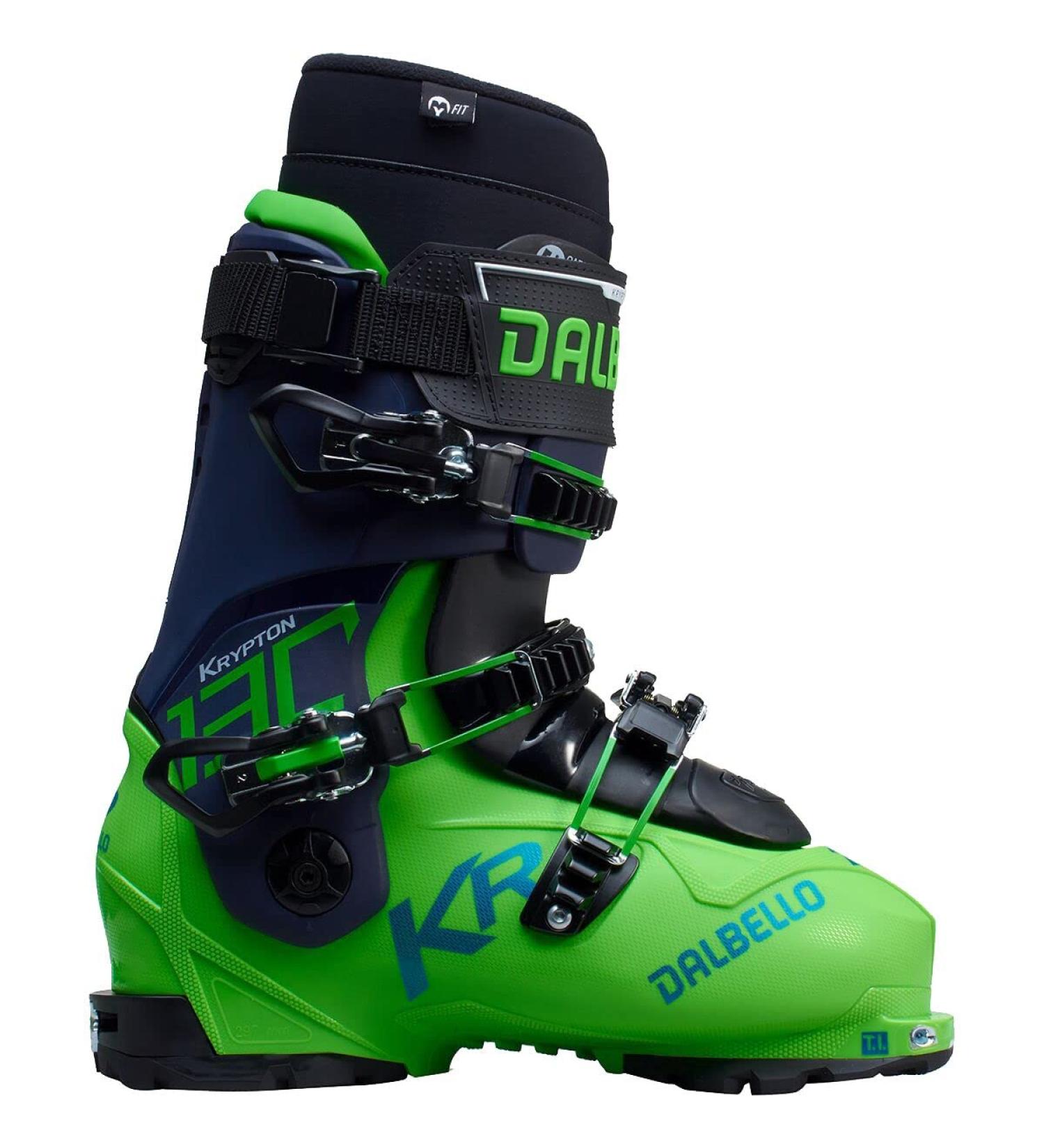 Dalbello Sports Krypton 130 ID Ski Boot - 2022 | Race Green/Blue | Size 25.5 - Buy Online on SooperMarket.com