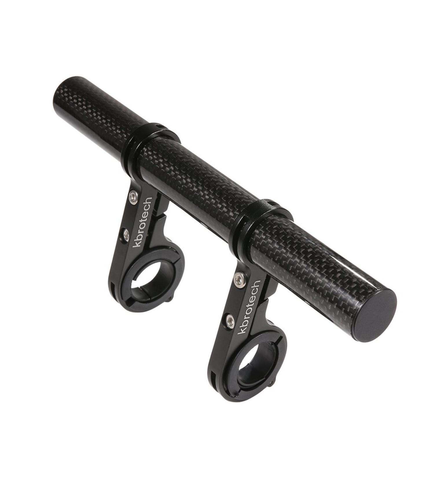 Kbrotech Bike Handlebar Extender - Double Carbon Fiber Mount with Aluminum Alloy Bracket - Buy Online on SooperMarket.com
