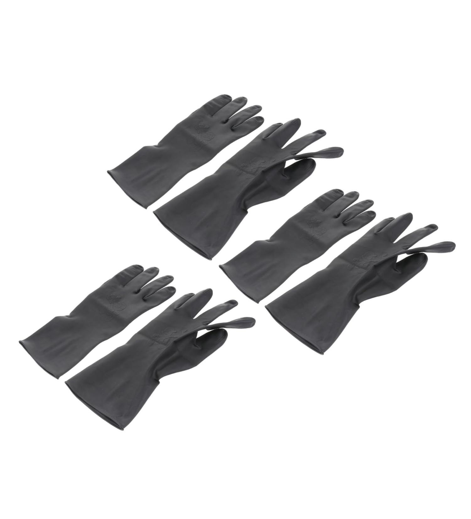PLAFOPE 3 Pairs Hair Dye Glove Barber Gloves Hair Shampoo Gloves Hair Salon Gloves - Buy Online on SooperMarket.com