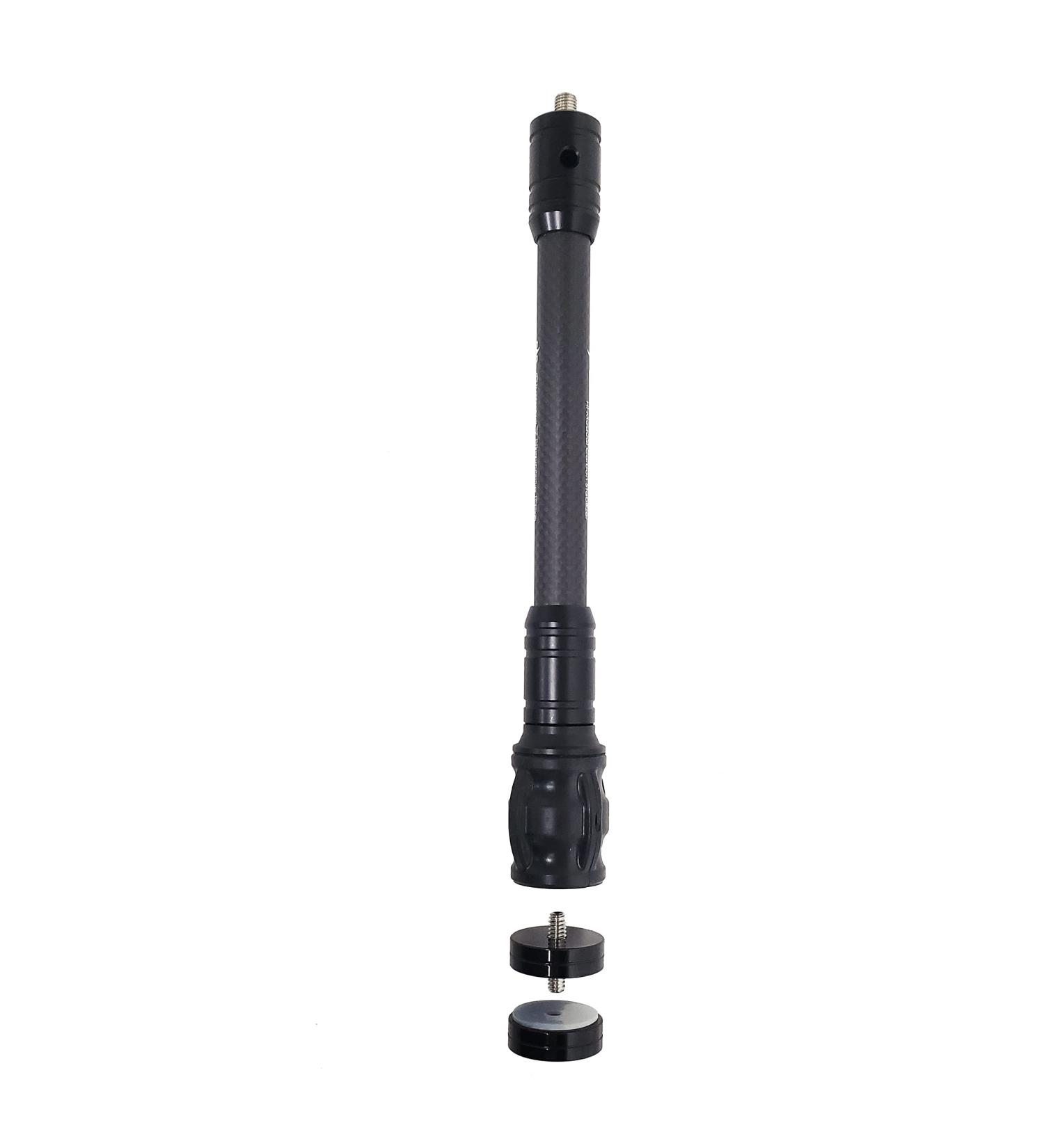 SAS Carbon X Hunting Pro Bow Stabilizer for Compound Bows - Lightweight Design with Dampener and Weights - Buy Online on SooperMarket.com