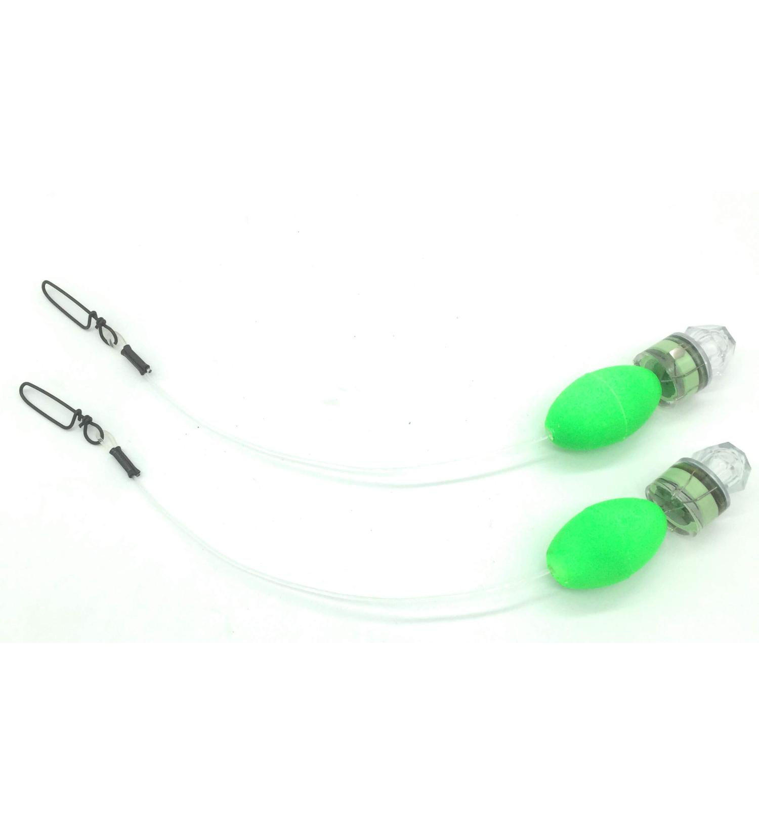 End Game Tackle Company Scuba Diving Clip-on Safety LED Dive Tank Light Marker Floating Strobe Waterproof LED Green