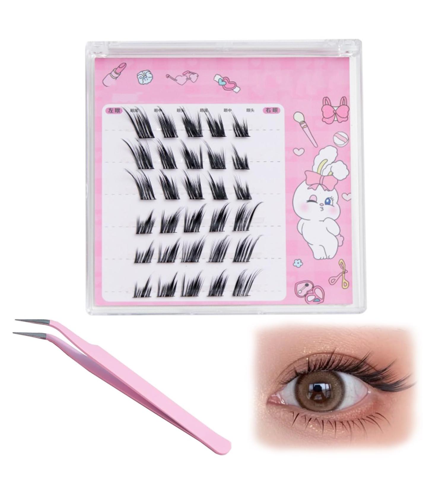 Dorolab Lashes Dorolab Eyelashes Dorolab Eye Lash Dorolab Glue-Free False Eyelashes Dorolab Glue Free Eyelashes Dorolab No Glue Lashes Dorolab Reusable Glue-Free False Eyelashes(Type-H) - Buy Online on SooperMarket.com