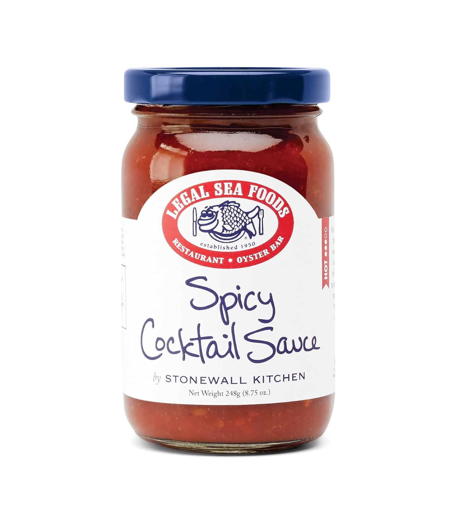 Legal Sea Foods Spicy Cocktail Sauce 8.75oz - Delicious Seafood Condiment - Buy Online on SooperMarket.com