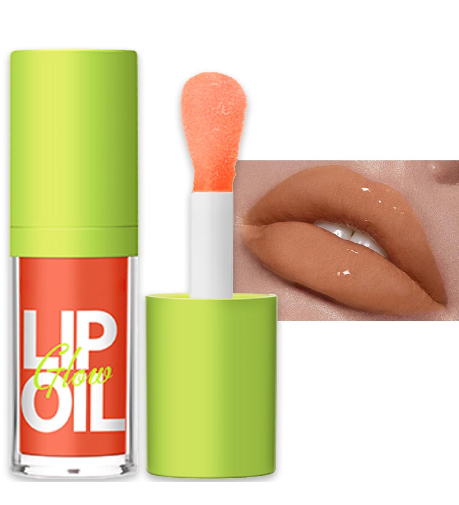 Plumping Lip Oil Gloss: Crystal Jelly Lip Care for Hydrating, Nourishing, and Long-Lasting Results - Buy Online on SooperMarket.com