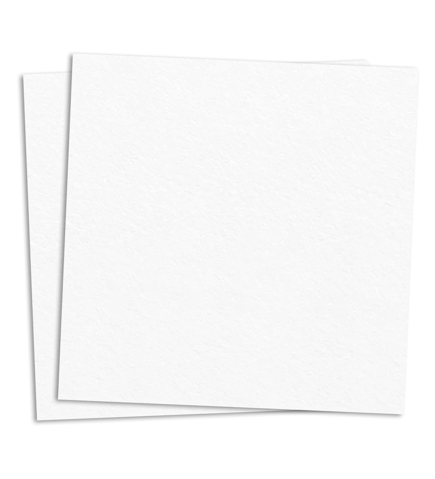 25 Sheets  White Cardstock Paper Heavyweight - 110 lb. Cover  12 x 12 White 25 Sheets - Buy Online on SooperMarket.com