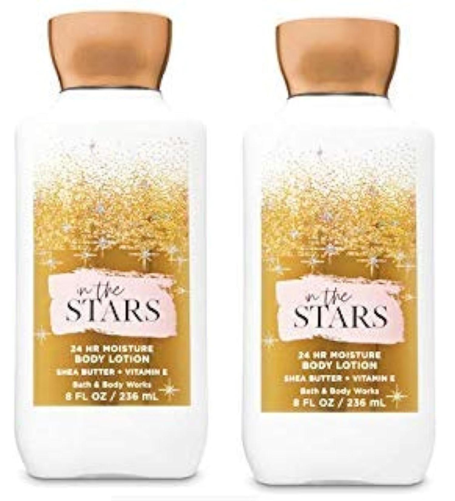 Bath and Body Works 2 Pack In The Stars Super Smooth Body Lotion 8 Oz