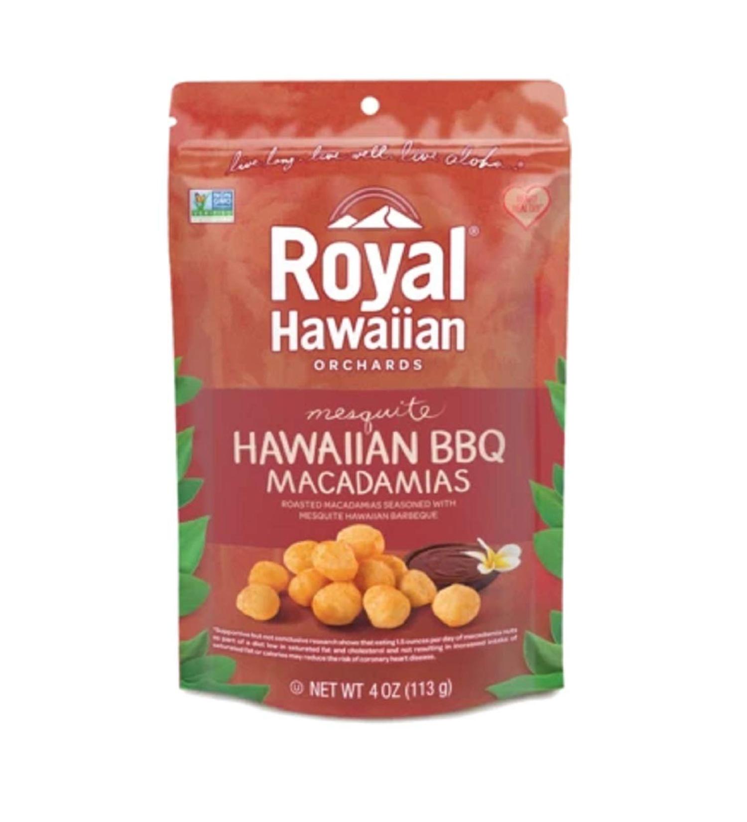 Royal Hawaiian Orchards Mesquite Hawaiian BBQ Macadamias 4 oz - Pack of 1 - Buy Online on SooperMarket.com