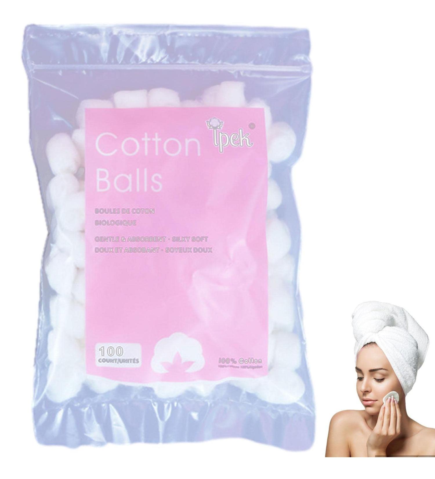 Cotton Balls - Reusable Makeup Remover Cotton Home Accessories Lightweight for Beauty & Personal Cares Baby Cares Nail Polish Remover Makeup Cleaning Serut 1. About 100 Grains (About 0.5 Grams) - Buy Online on SooperMarket.com
