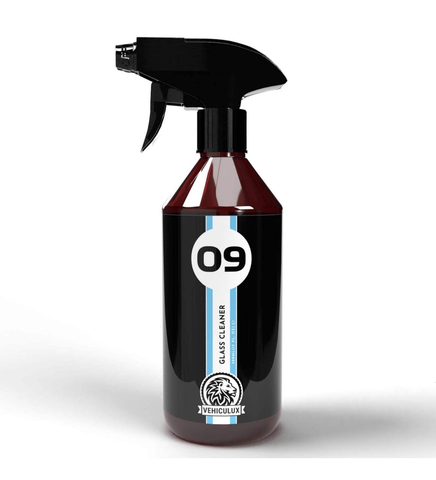 Vehiculux Glass Cleaner Spray - Car Cleaning Kit: Ideal Window Cleaner Spray for Window Cleaning Equipment - Window Cleaner Tool for Window Cleaning Kit - Alternative to Window Vacuum Cleaner 500ml - Buy Online on SooperMarket.com