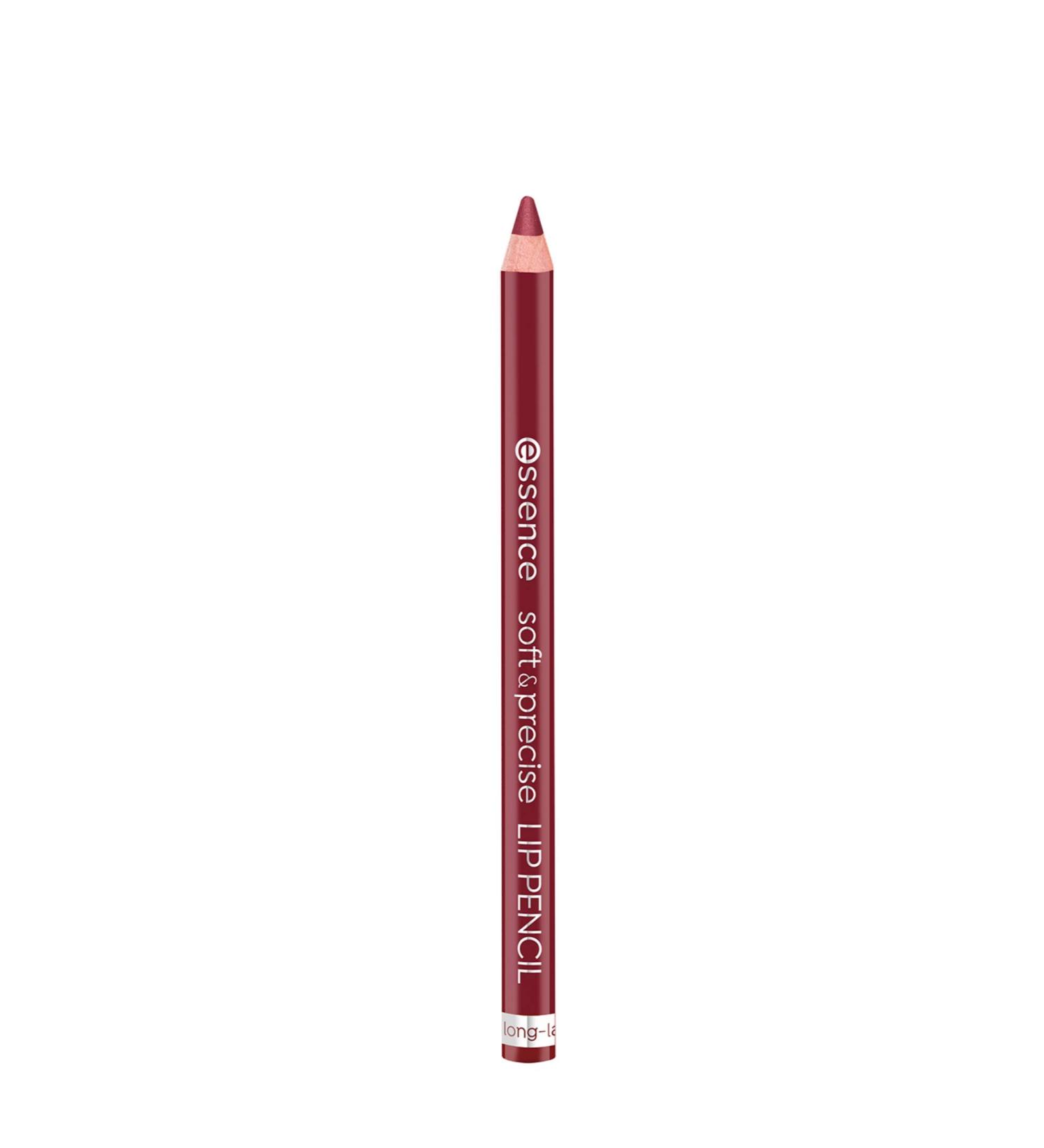 Essence Soft & Precise Lip Pencil No. 108 Secret Life - Vegan Long-Lasting Red Lip Contour | Color-Intensive & Natural - 0.78g - Buy Online on SooperMarket.com