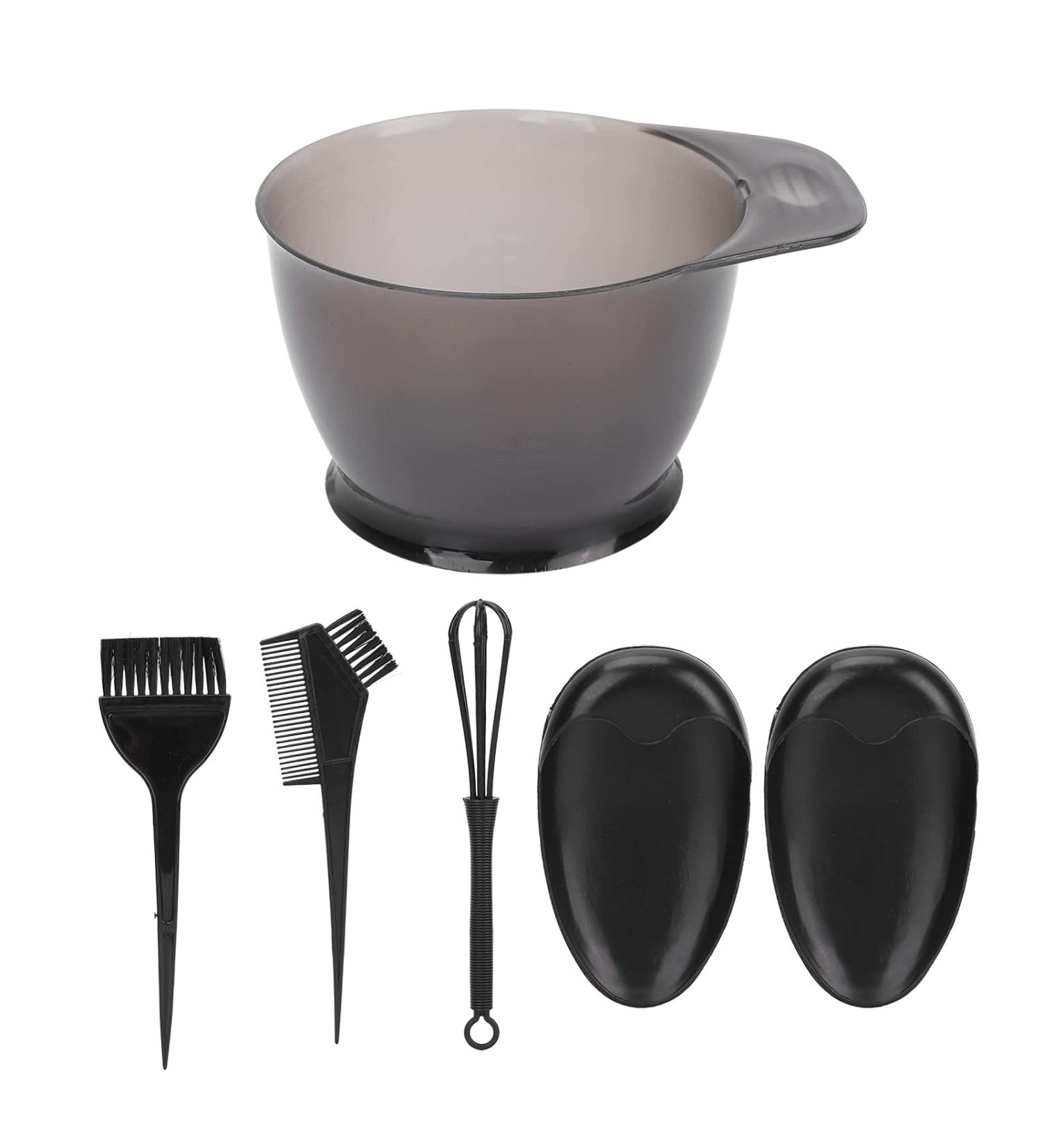 5 PCS Professional Hair Coloring Kit - Salon and Home Hair Dye Tools Set - Buy Online on SooperMarket.com