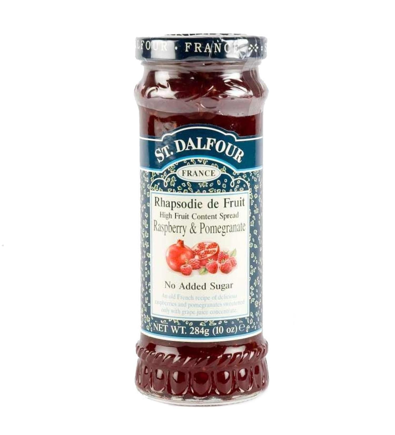 St Dalfour | Raspberry & Pomegranate Spread | 6 x 284G