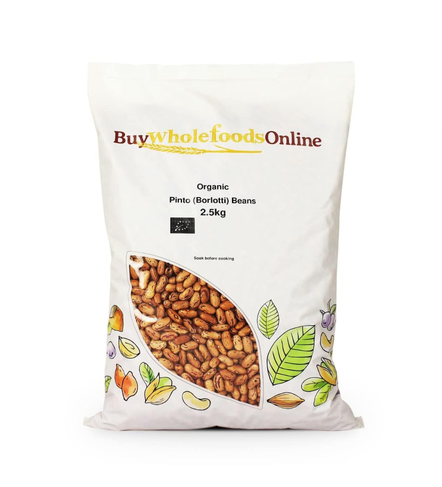 Organic Pinto Beans 2.5kg (BWFO)