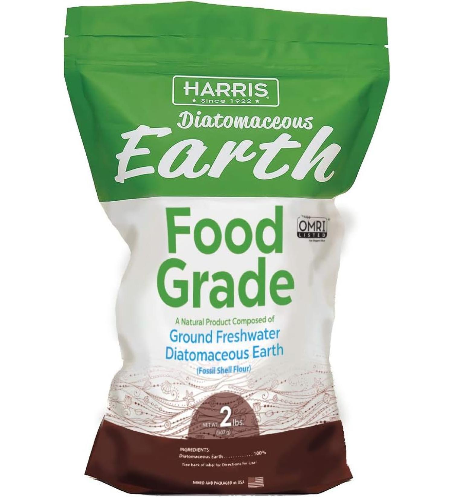 HARRIS Diatomaceous Earth Food Grade 100% Organic 2lb - Buy Online on SooperMarket.com