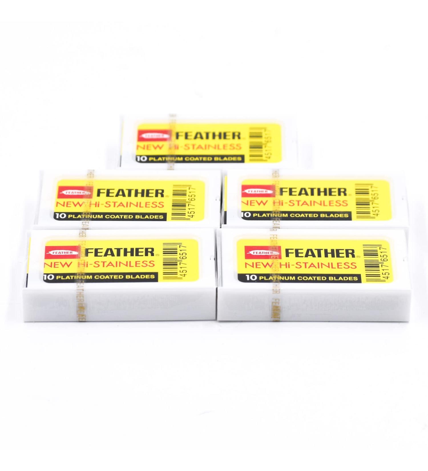 Feather Double Edge Blades 50 Count Basic