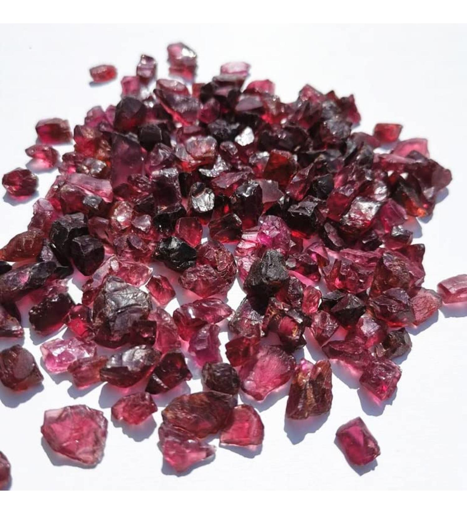 Beautiful Natural Rough Garnet Stones Raw gem Stone Specimen (Color : 100g) - Buy Online on SooperMarket.com