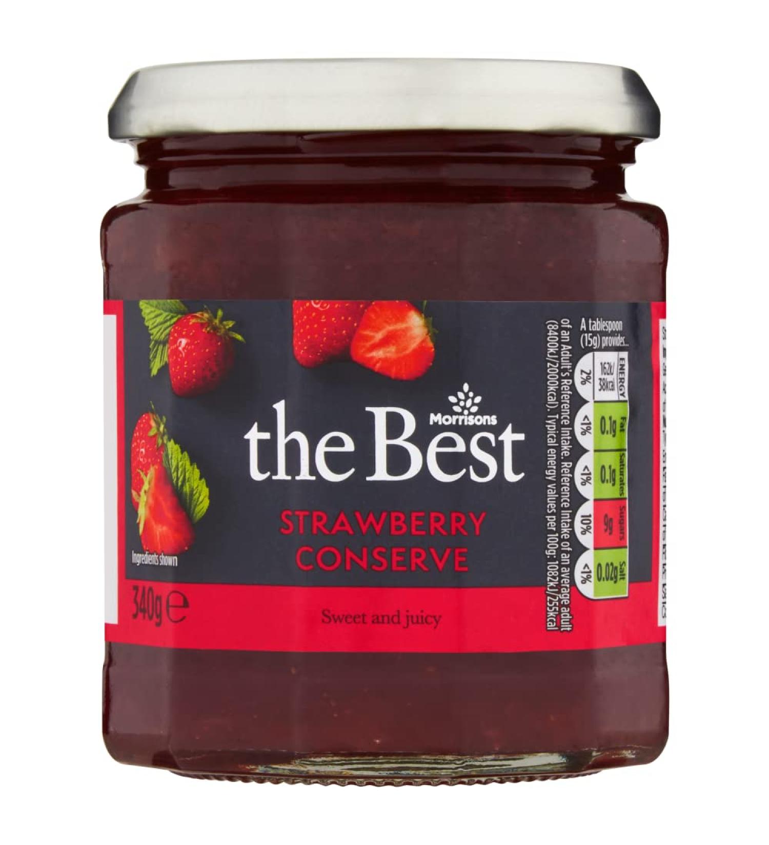 Morrisons The Best Strawberry Conserve 340g