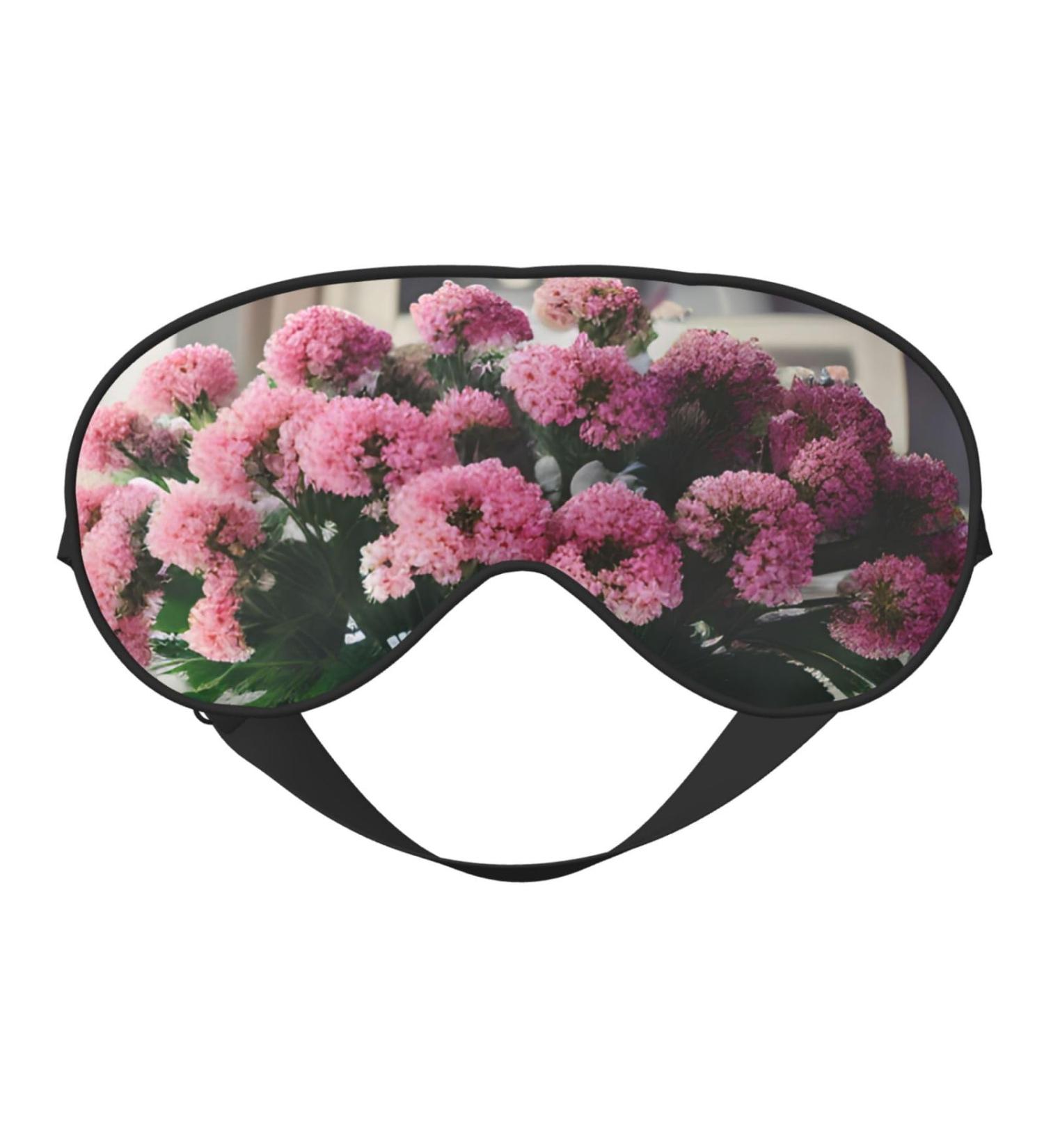 Beauty Flowers Soft Sleep Eye Mask - Breathable Eye Patch for Women | Perfect for Travel & Relaxation - Buy Online on SooperMarket.com