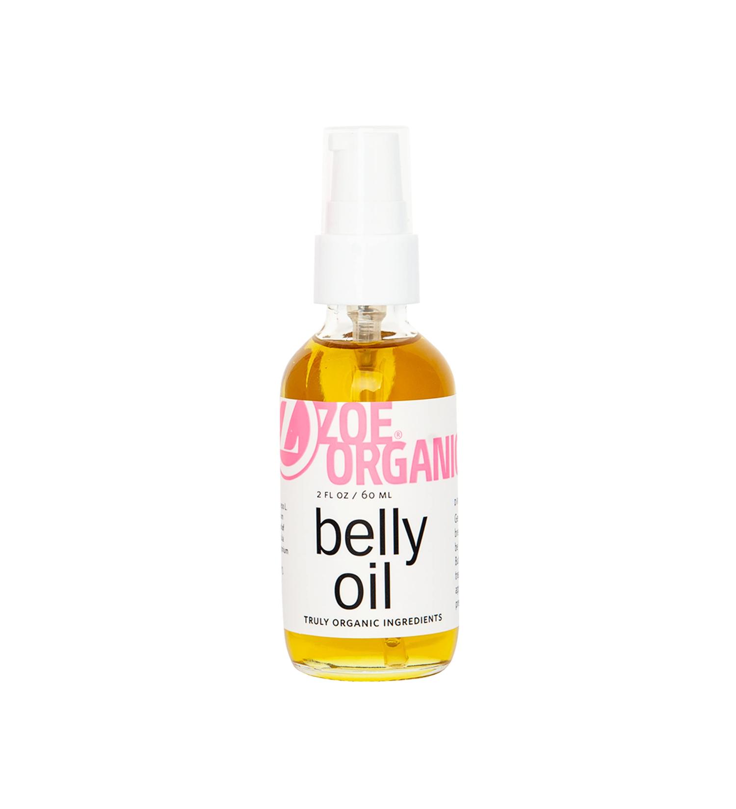 Zoe Organics Belly Oil - Organic Pregnancy Skin Support Nourishing Oil for Stretch Marks & Scarring (2 oz - Buy Online on SooperMarket.com